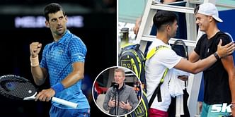 "Novak Djokovic has been a dream killer for many years... Carlos Alcaraz & Holger Rune don't have that scar tissue" - Jim Courier