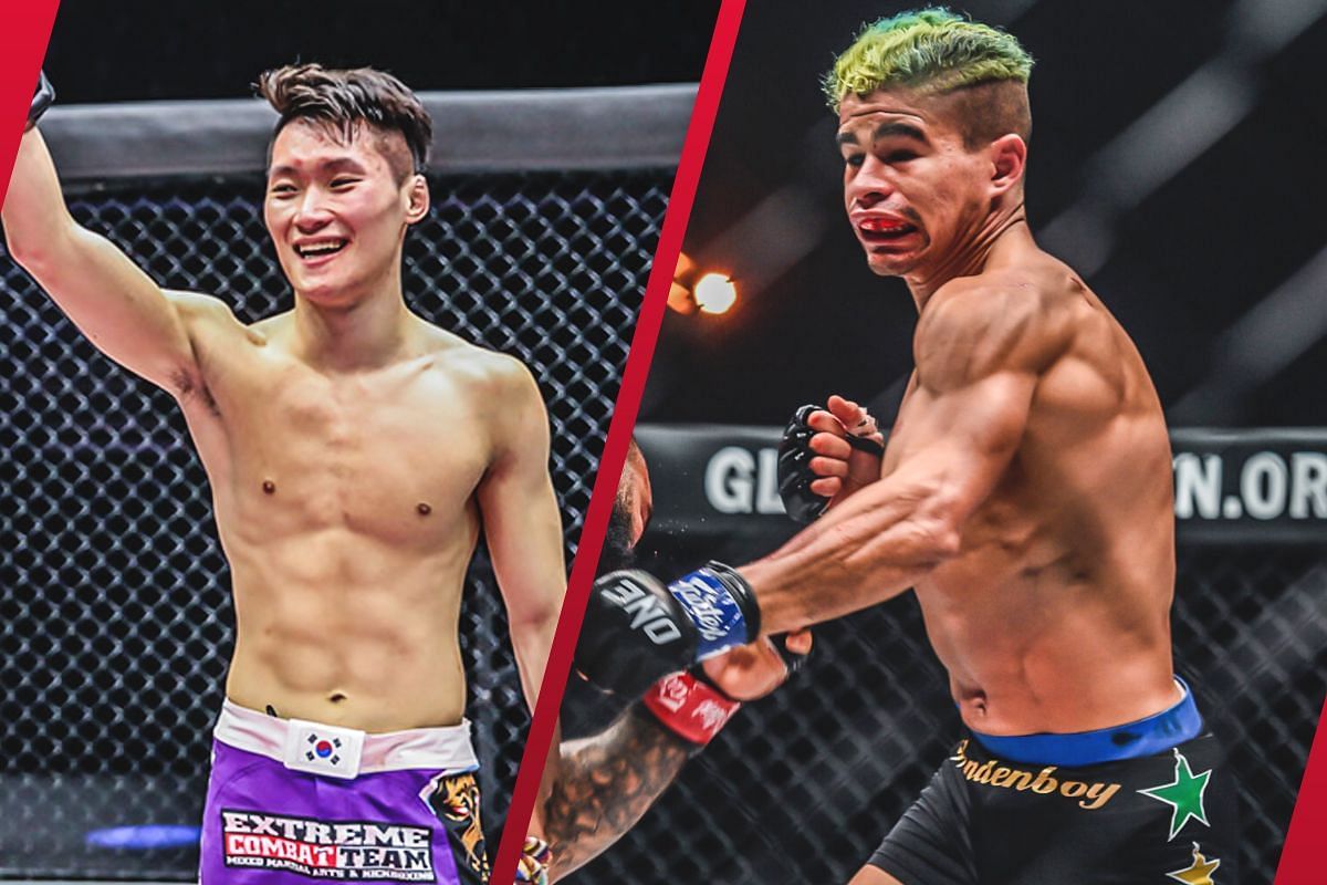 Kwon Won Il (Left) is motivated by securing a rematch with Fabricio Andrade (Right)