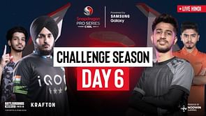 ESL Snapdragon BGMI Pro Series 2024 Challenge Season Day 6: Teams, schedule, and Day 5 results