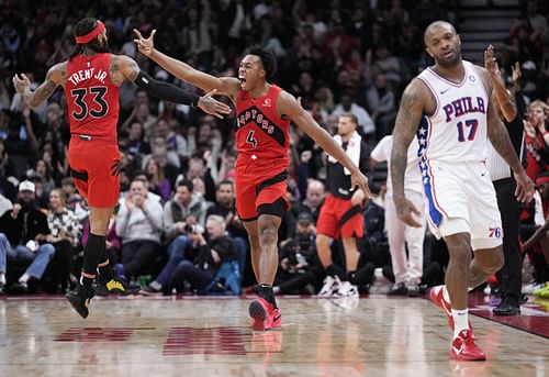 Philadelphia 76ers v Toronto Raptors