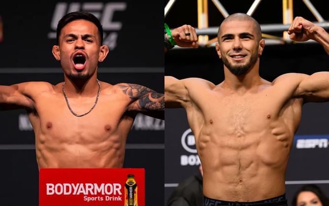 Brandon Royval and Muhammad Mokaev trade shots after undefeated UFC star dismisses 'Raw Dawg' as potential flyweight BMF