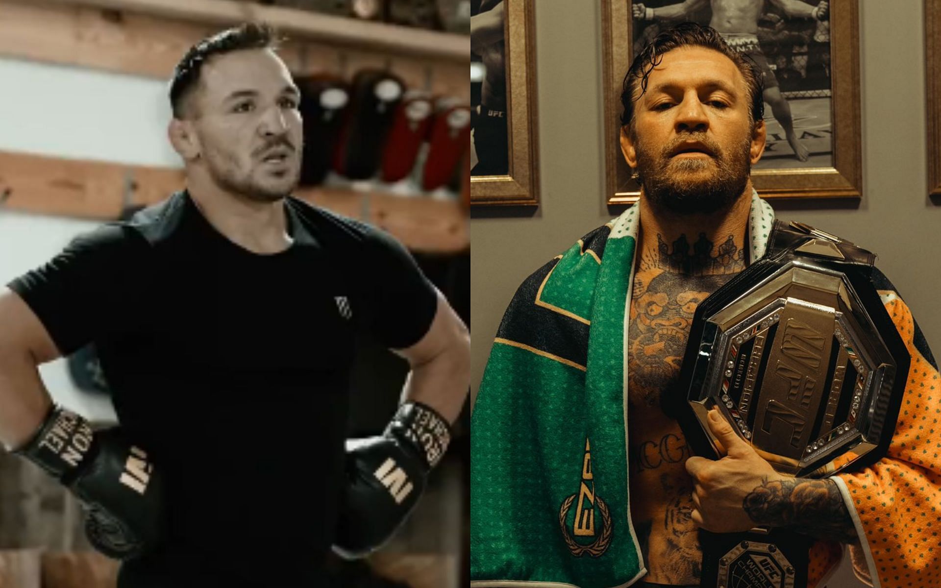 A former UFC champion says Conor McGregor [Right] vs. Michael Chandler [Left] won