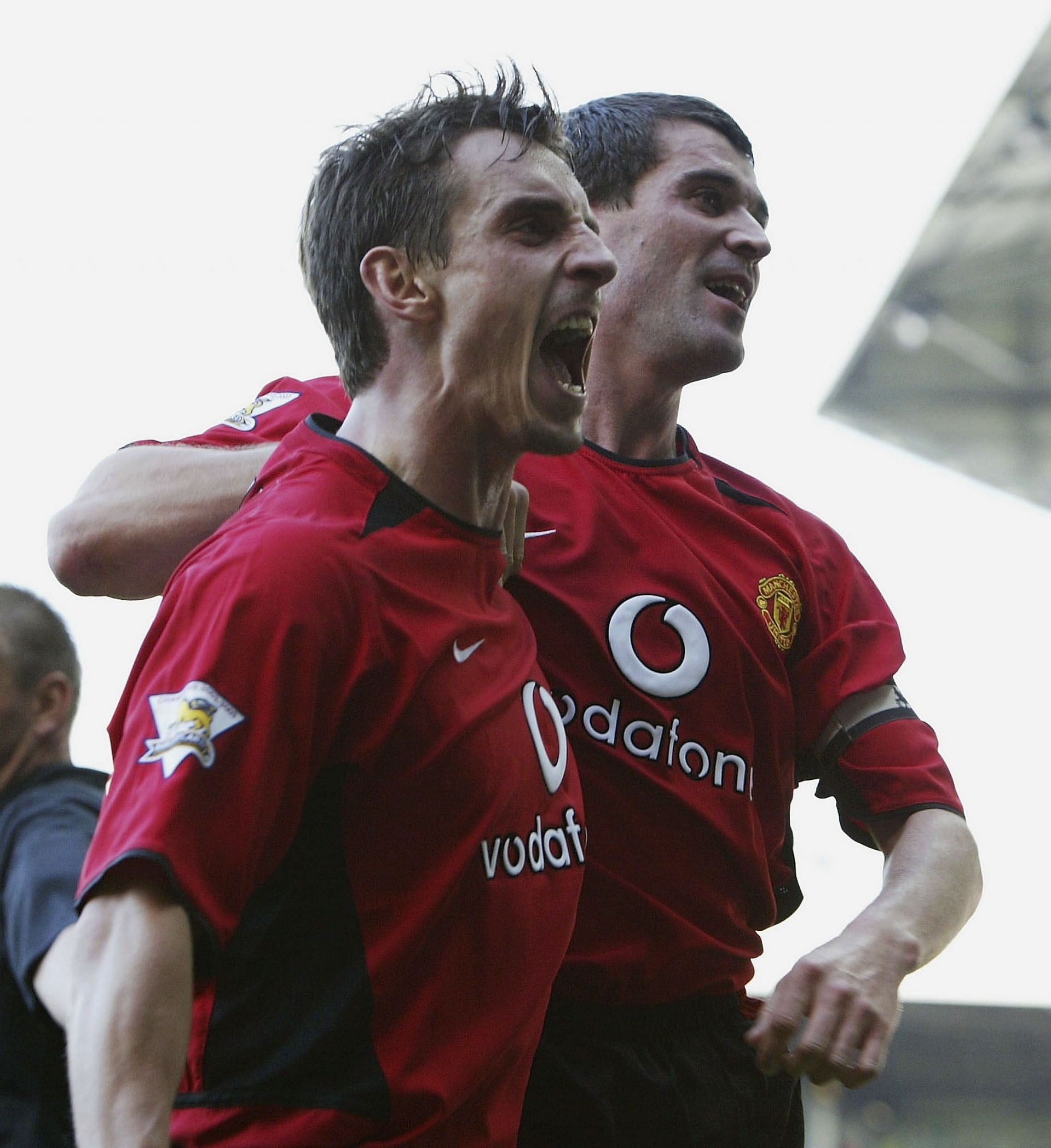 Gary Neville hailed Roy Keane as an inspiration.