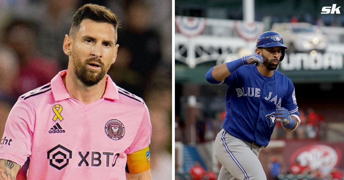 Jose Bautista heaped praise on Lionel Messi.