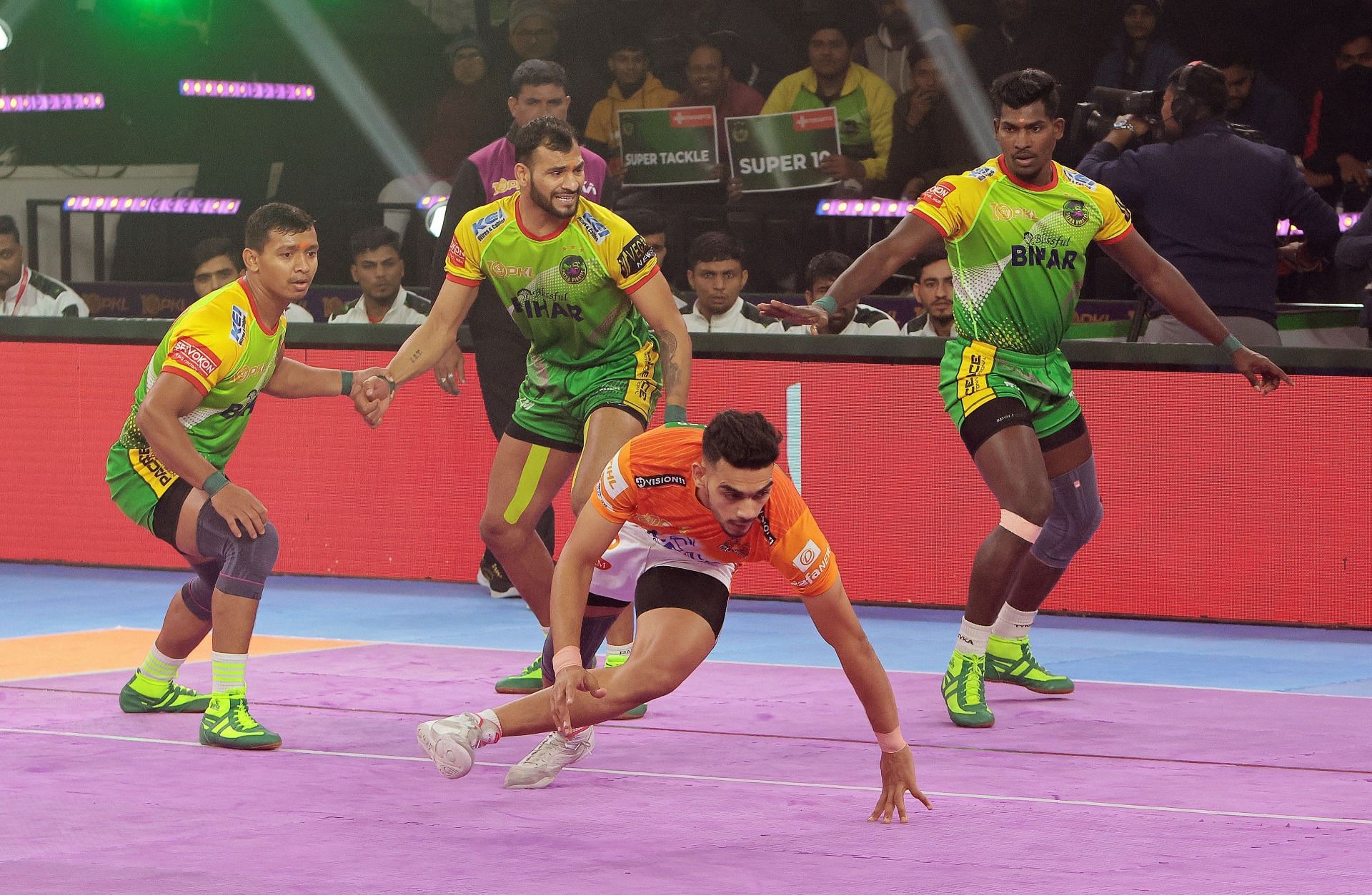 Patna Pirates will aim to end their home leg with a win (Credit:PKL)