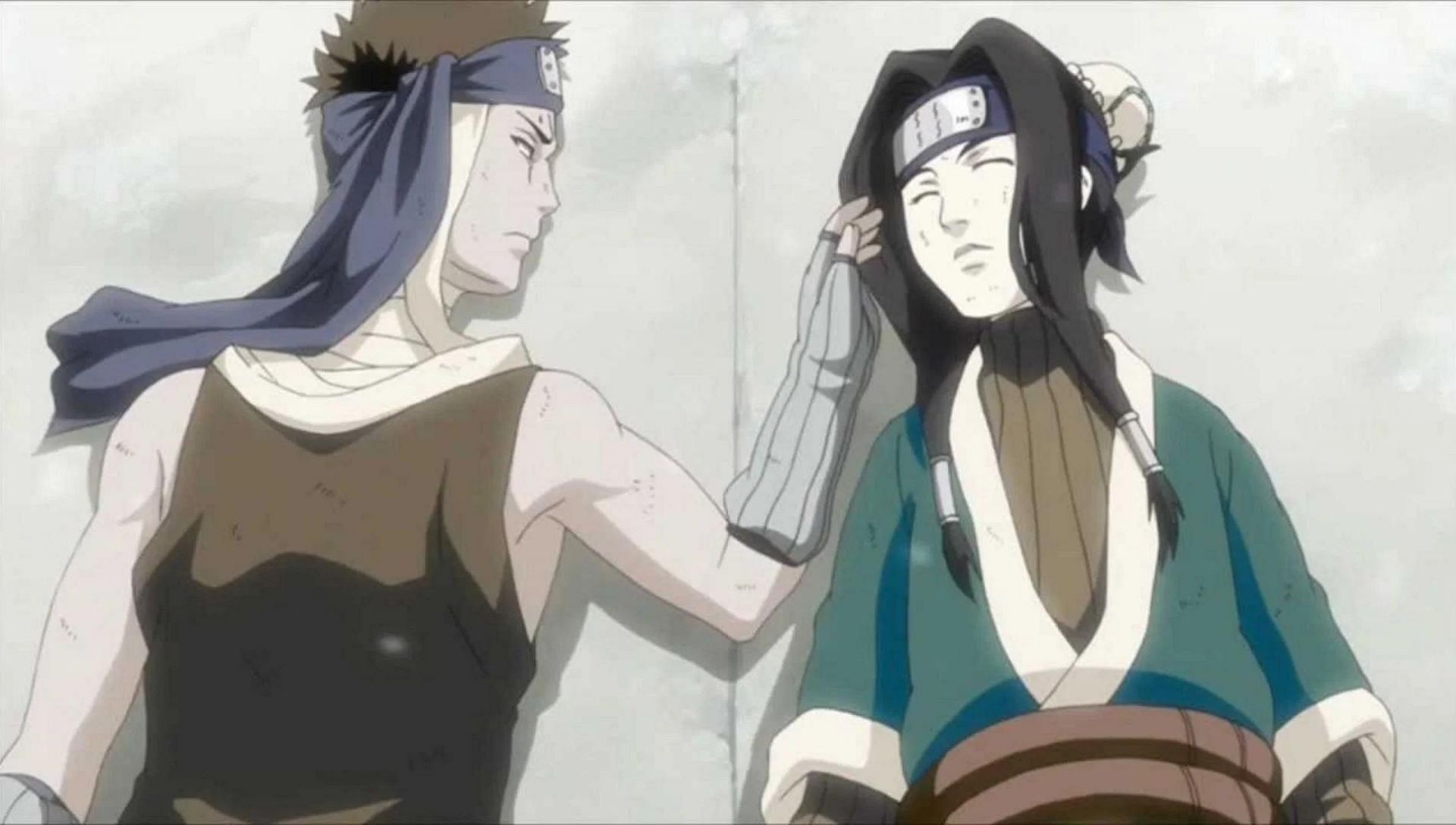 Zabuza and Haku after their fight against Team 7 (Image via Studio Pierrot)