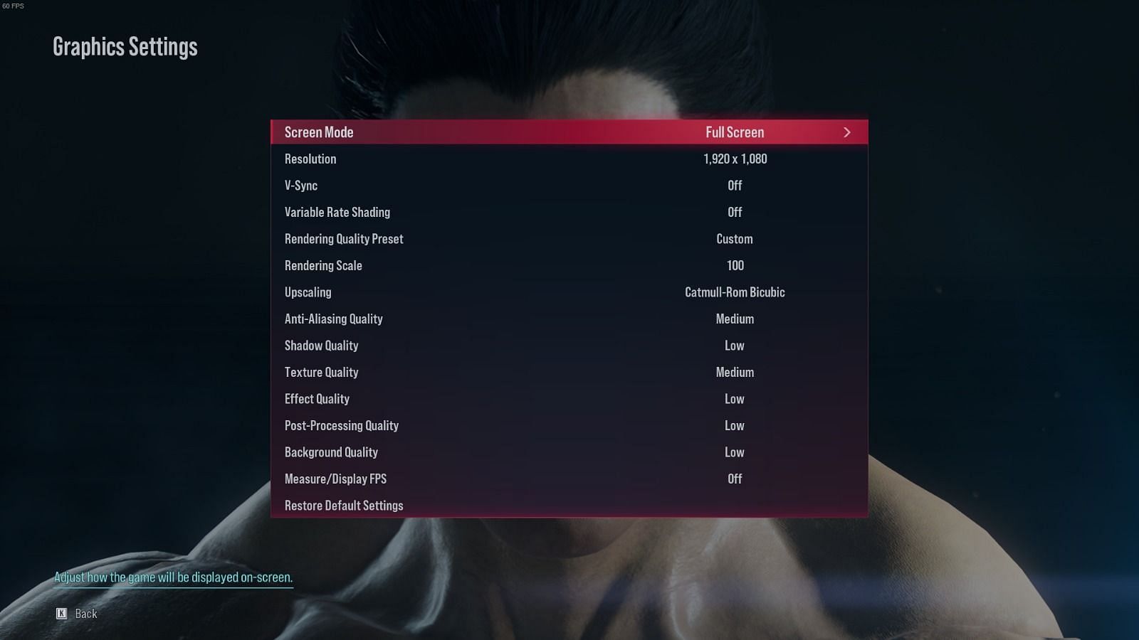 Best Tekken 8 graphics settings (image via Bandai Namco)