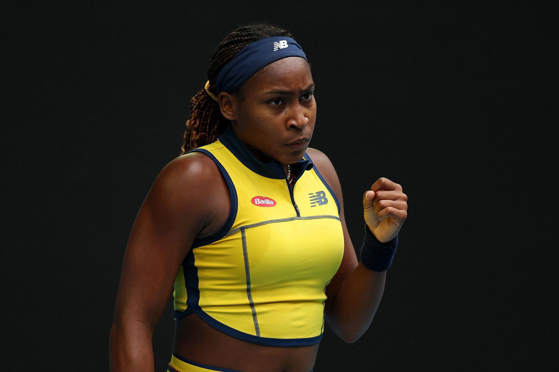 Coco Gauff at the 2024 Australian Open