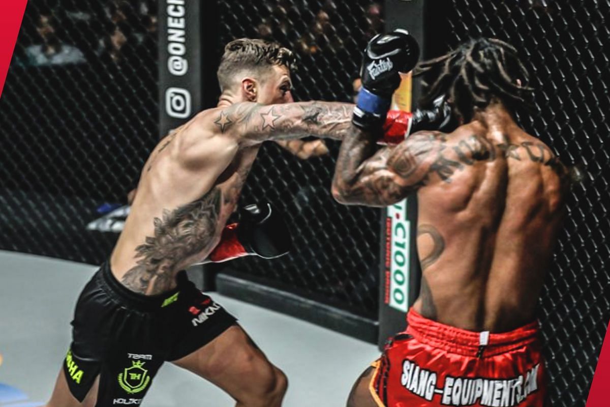 Nieky Holzken and Cosmo Alexandre [Photo via: ONE Championship]