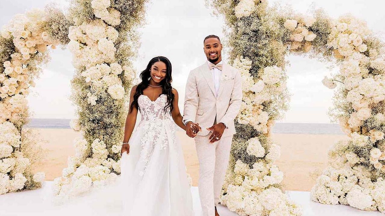 Simone Biles ranked her wedding as one of the biggest events of her life.