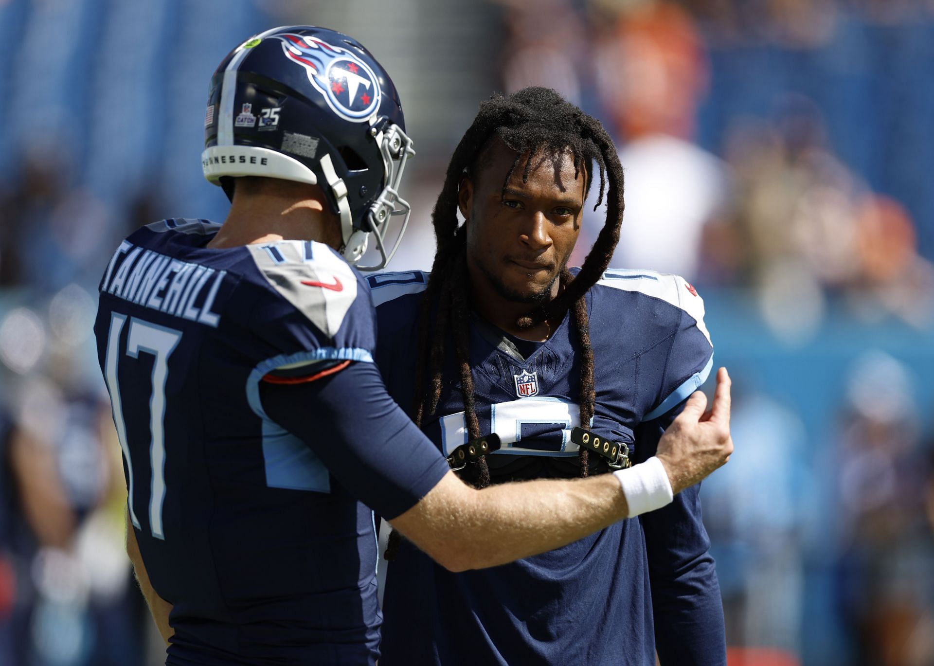 DeAndre Hopkins at Cincinnati Bengals v Tennessee Titans