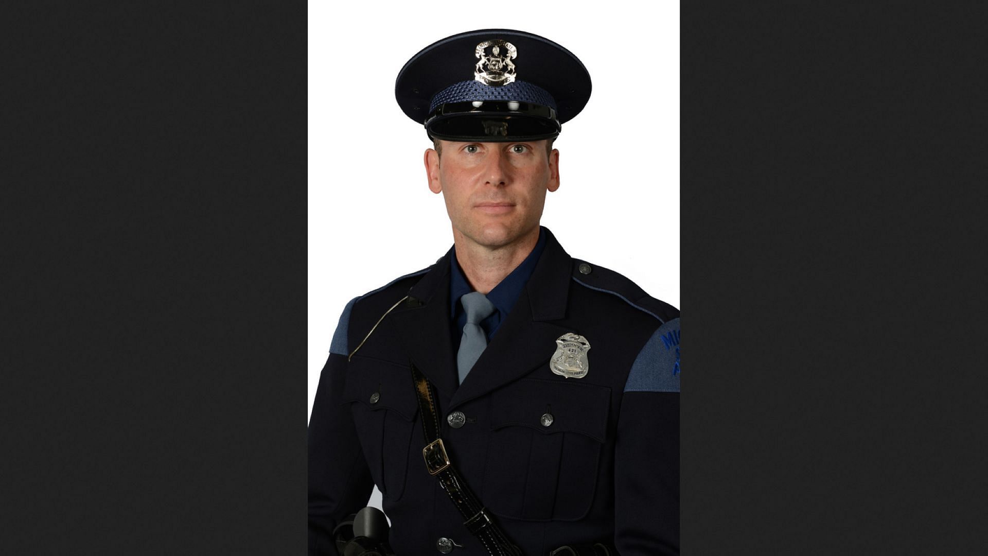 Joel Popp GoFundMe raises over $30,100 as Michigan State Trooper dies in Traffic Stop accident. (Image via Michigan State Police)
