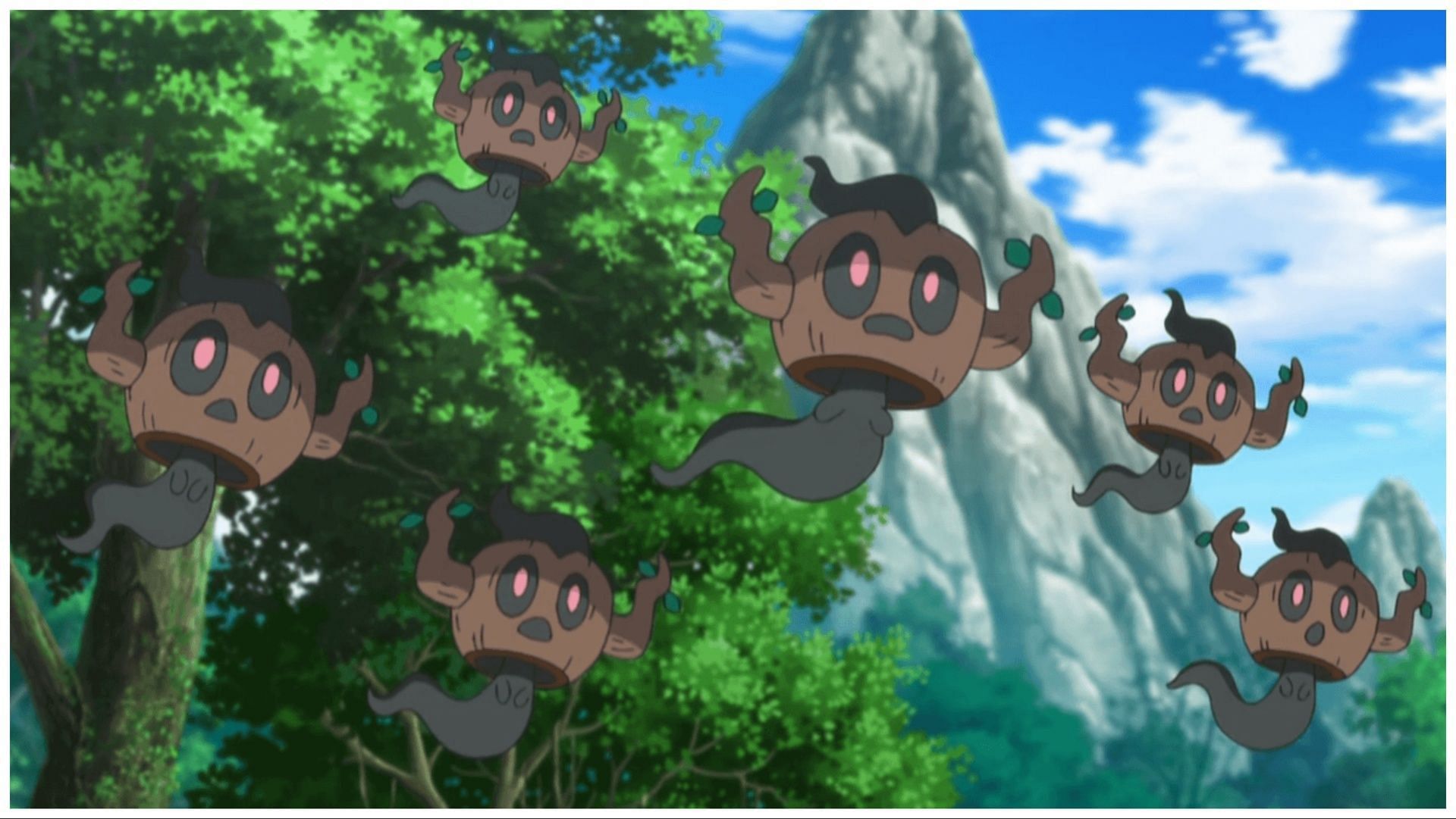 Phantump, as shown in the anime. (Image via TPC)