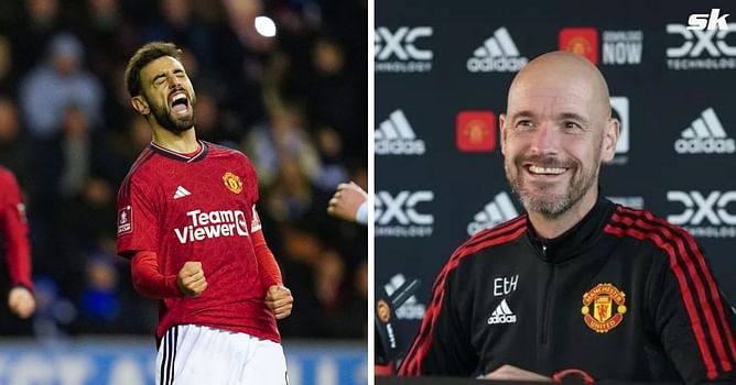 “I couldn’t tell” - Manchester United boss Ten Hag makes honest admission about Bruno Fernandes winning penalty against Wigan