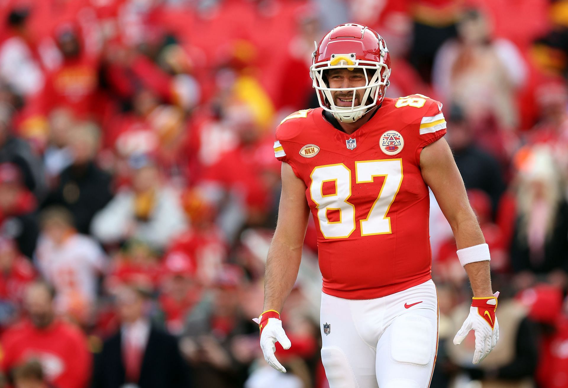 Travis Kelce gets candid on Kansas City's 'shocking' -4° weather vs ...