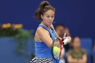 Daria Kasatkina against Beatriz Haddad Maia of Brazil at the WTA Elite Trophy Zhuhai 2023 - Getty Images