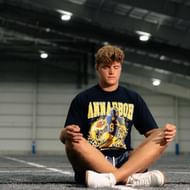 Meditation often appears on Mccarthy's social profiles. (Image via Instagram/JJ Mccarthy)