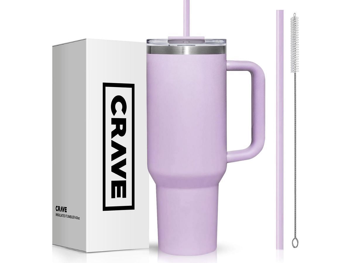 Crave Cups 40oz Tumbler with Lid and Straw (Image via ebay.com)