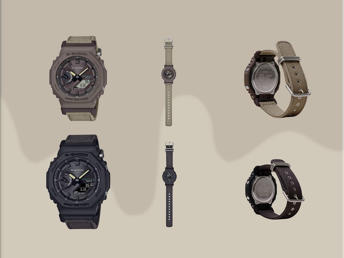 Men&#039;s watches from Casio G-SHOCK Coexist collection (Image via Casio)