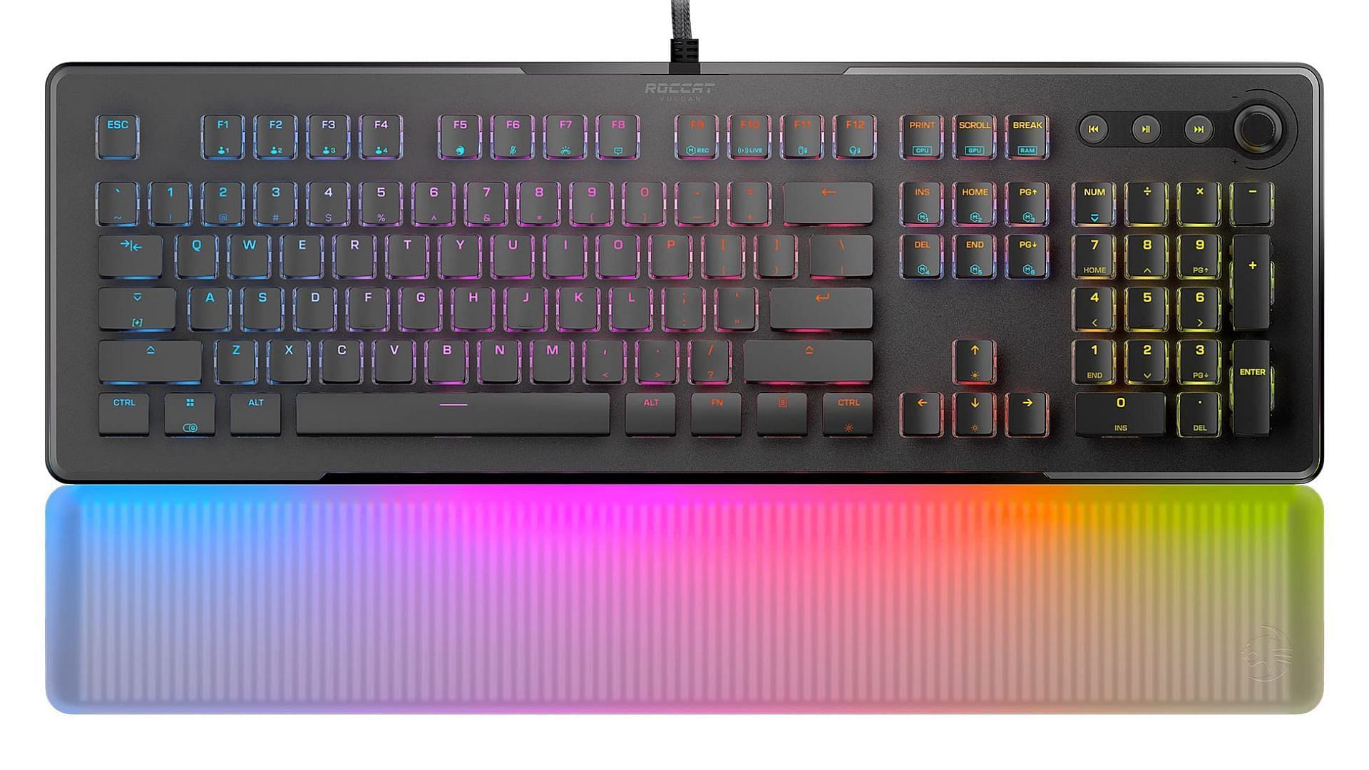 Best wired mechanical RGB keyboard (Image via Roccat/Amazon)