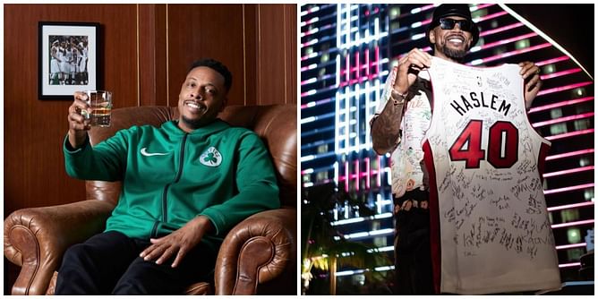 "This one given" - Paul Pierce bluntly fires shots at Udonis Haslem's jersey retirement