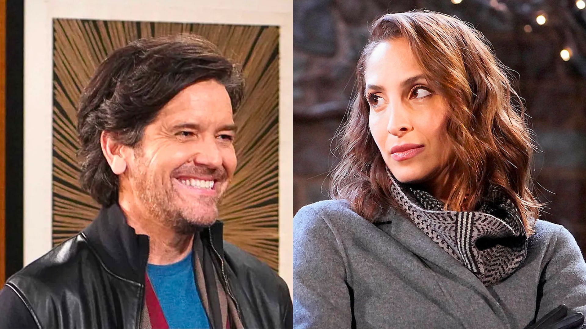 (L) Danny Romalotti will be back and (R) Lily will leave The Young and the Restless in 2024 (Image via CBS)
