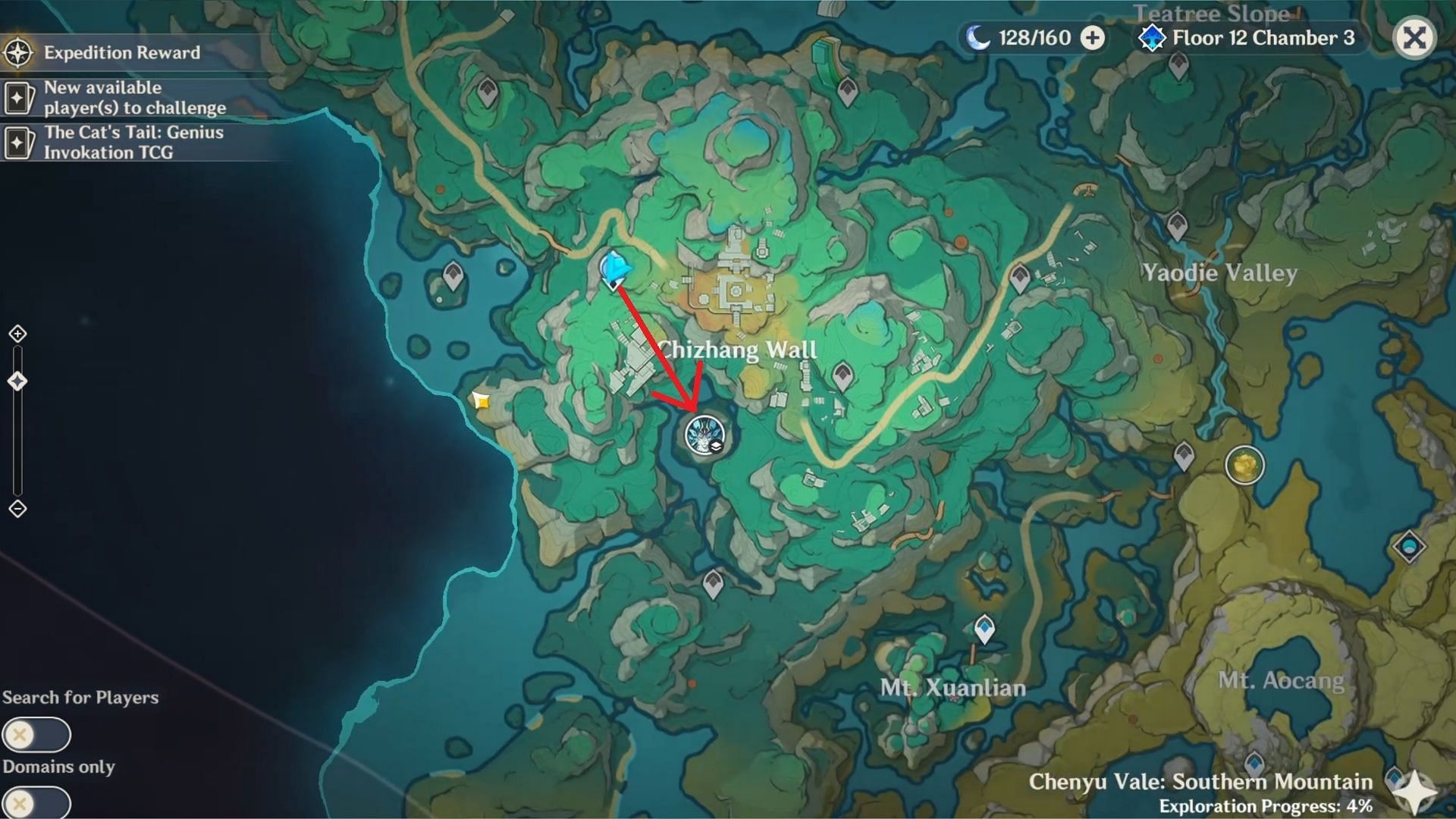 Unlock the Statue of The Seven to light up the map (Image via HoYoverse)