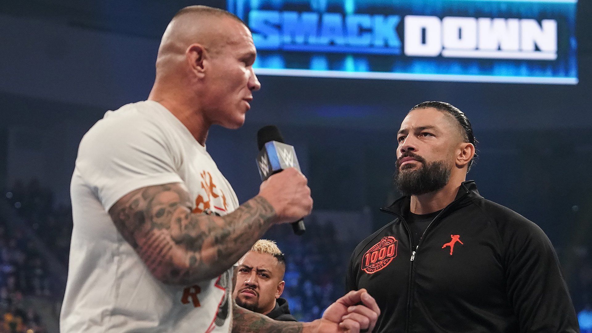 Randy Orton and Roman Reigns on SmackDown.