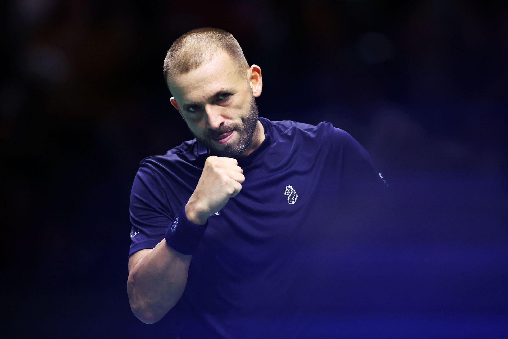 How many titles has Dan Evans won?