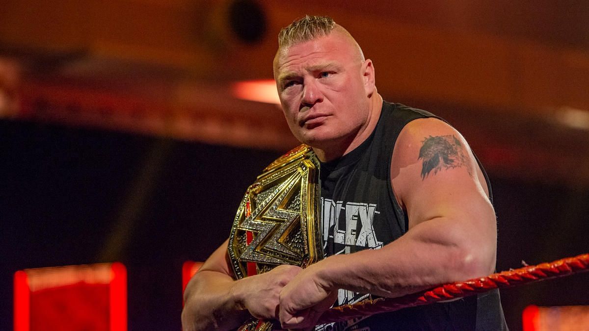 Brock Lesnar was last seen at WWE SummerSlam!