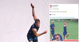 [Watch] James Anderson bowls left-arm spin at the nets during IND-ENG first Test