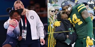 "That game hurt" - Simone Biles' coach Cecile Landi reacts to the Green Bay Packers victory over the Dallas Cowboys