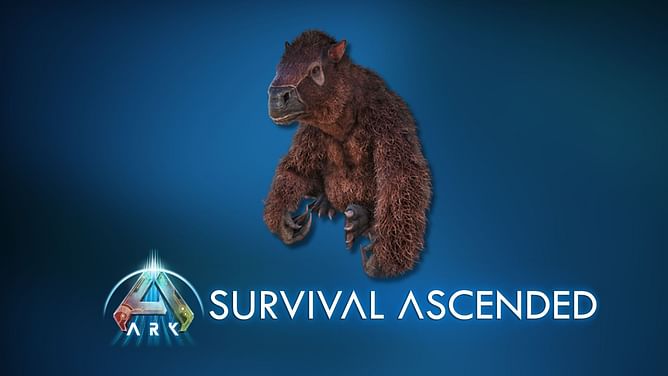 ARK Survival Ascended Megatherium taming guide