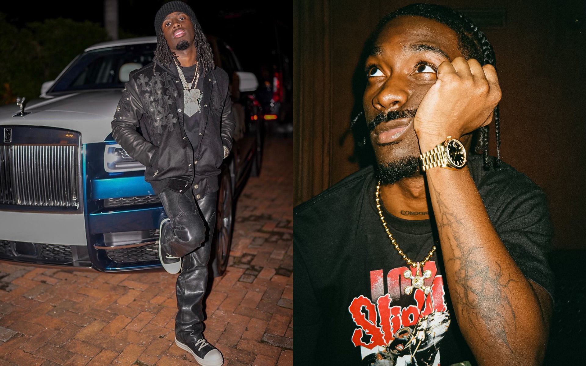 BruceDropEmOff opens up about his feud with Kai Cenat, Lil Yachty, and others after alleged private DMs got leaked (Image via @raycondones and @KaiCenat/X)