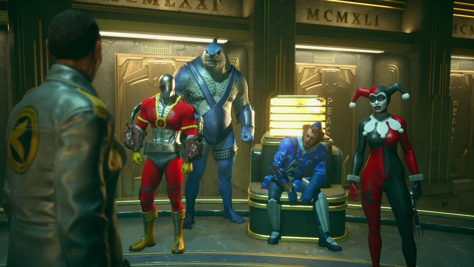 Players will be able to unlock classic costumes for all four playable supervillains (Image via DC/YouTube)
