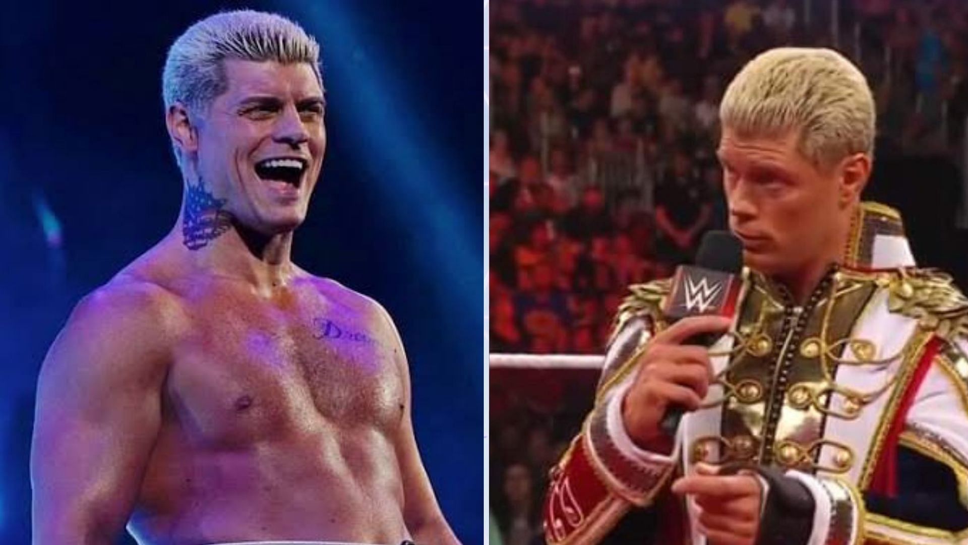 Cody Rhodes returned to WWE in 2022. 
