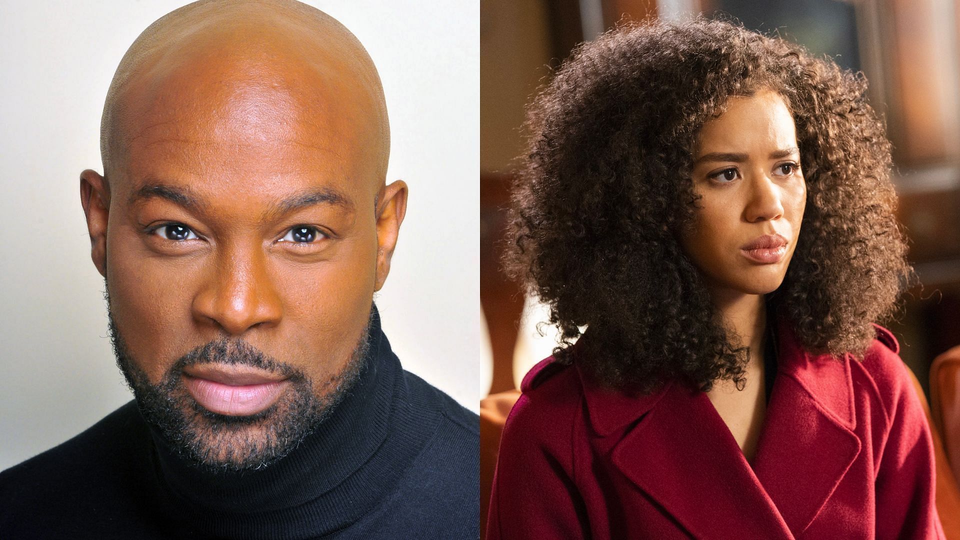 Darrin Dewitt Henson (L) and Jasmine Brown (R) are part of the cast (Images via IMDb)