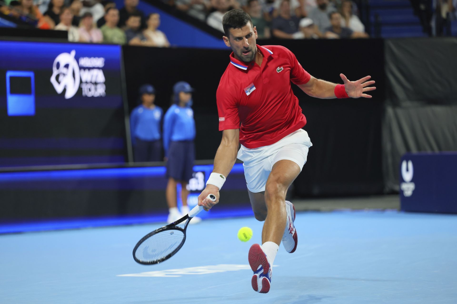 Novak Djokovic at the 2024 United Cup.