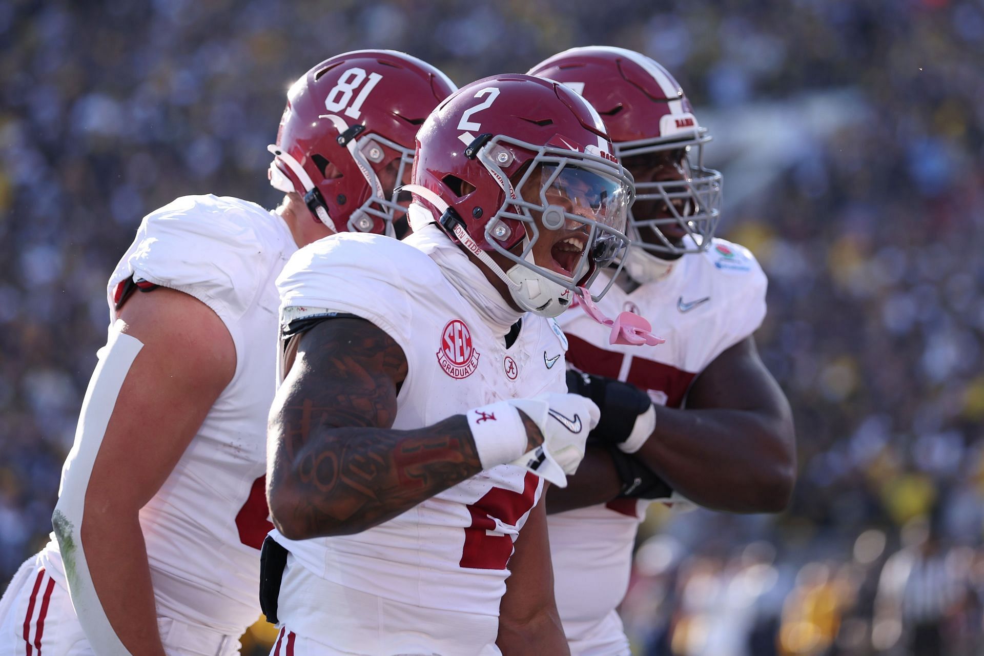 Crimson Tide celebrates