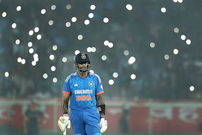 Suryakumar Yadav named the ICC Men's T20I cricketer of the year for 2023