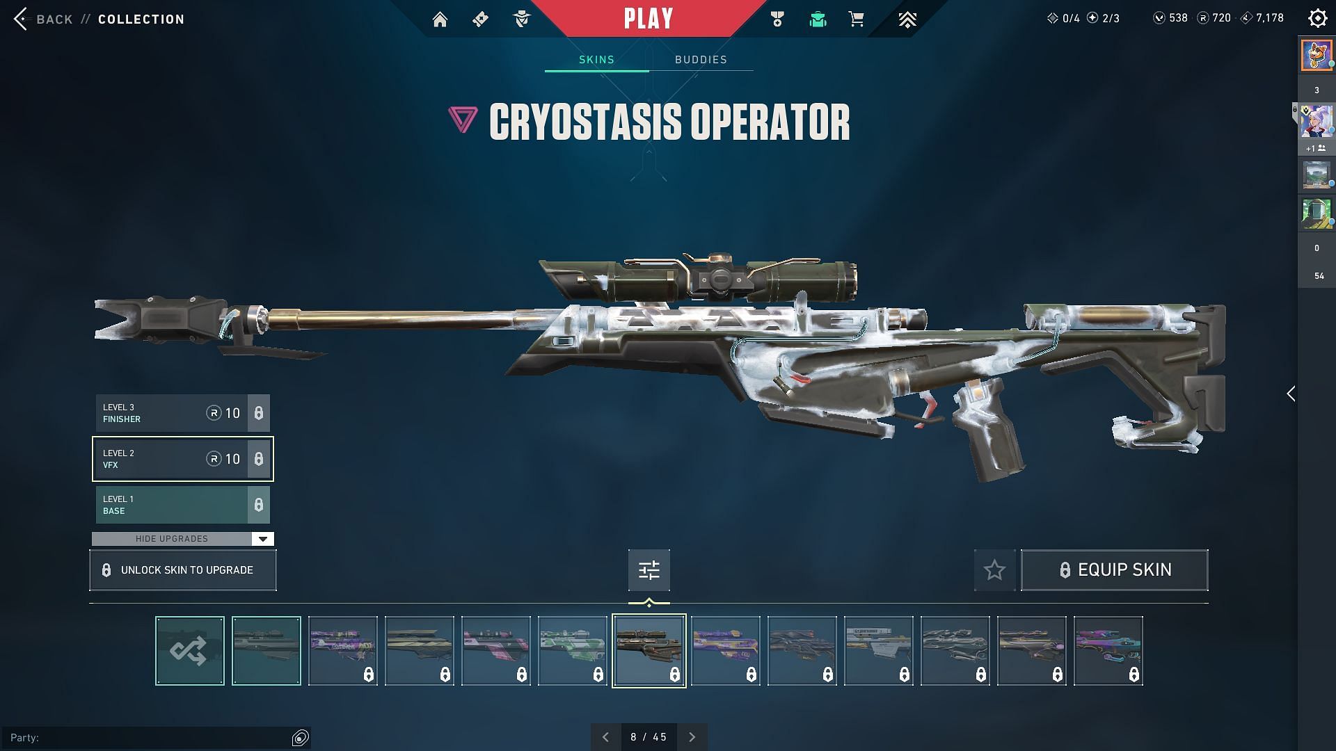 Cryostasis Operator (Image via Riot Games)