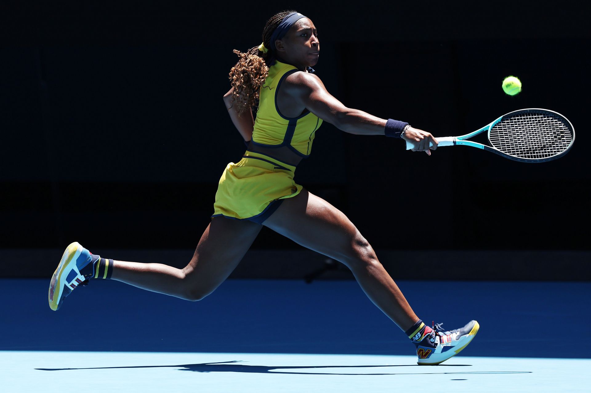 Coco Gauff at the 2024 Australian Open