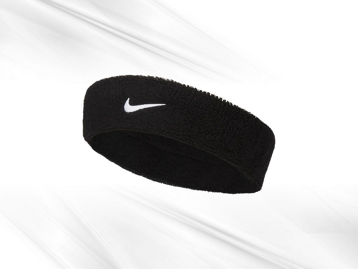 The Nike swoosh headband (Image via Nike)