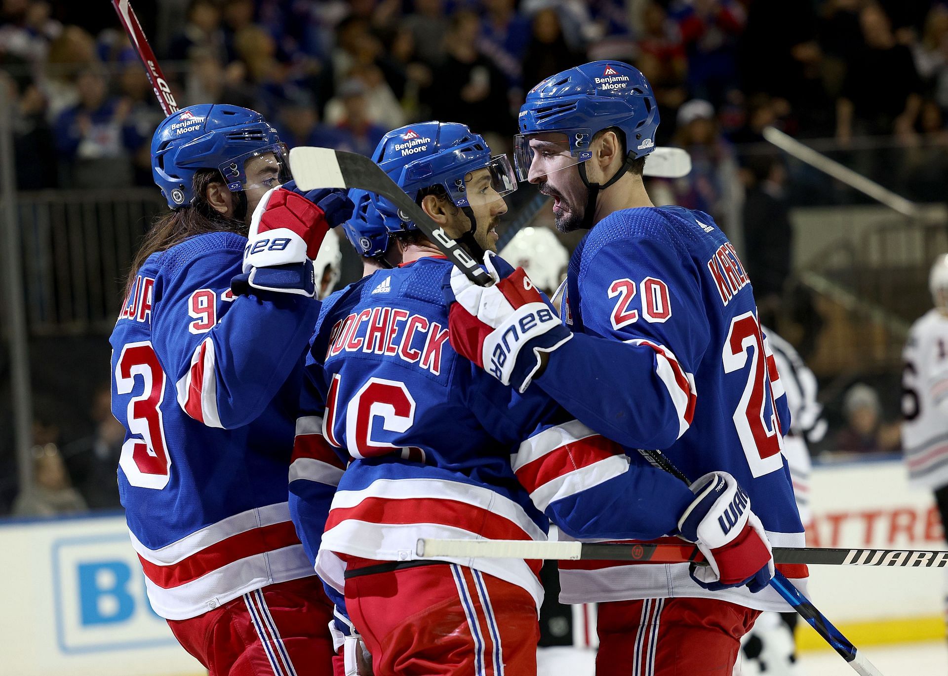 Chicago Blackhawks v New York Rangers