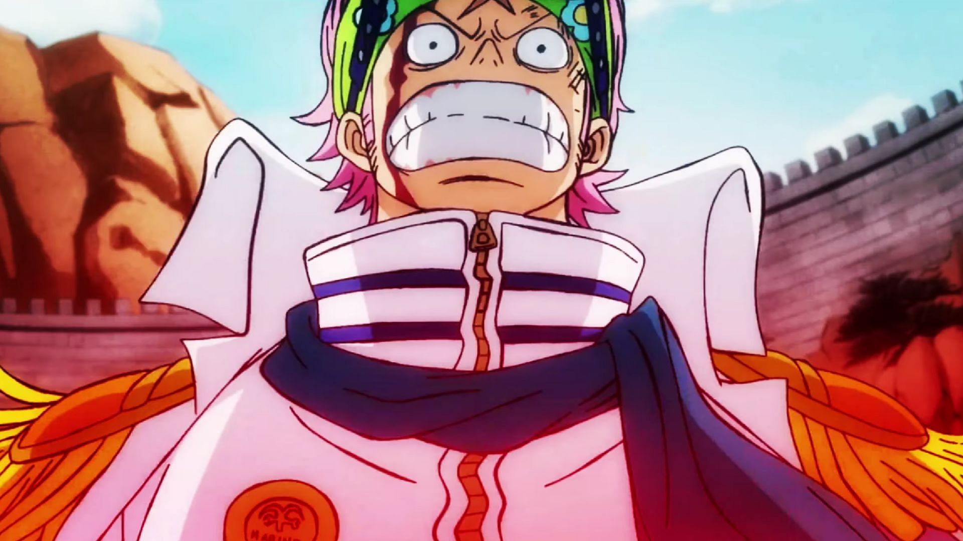 Koby before he got kidnapped by the Blackbeard Pirates as seen in One Piece anime (Image via Toei Animation)