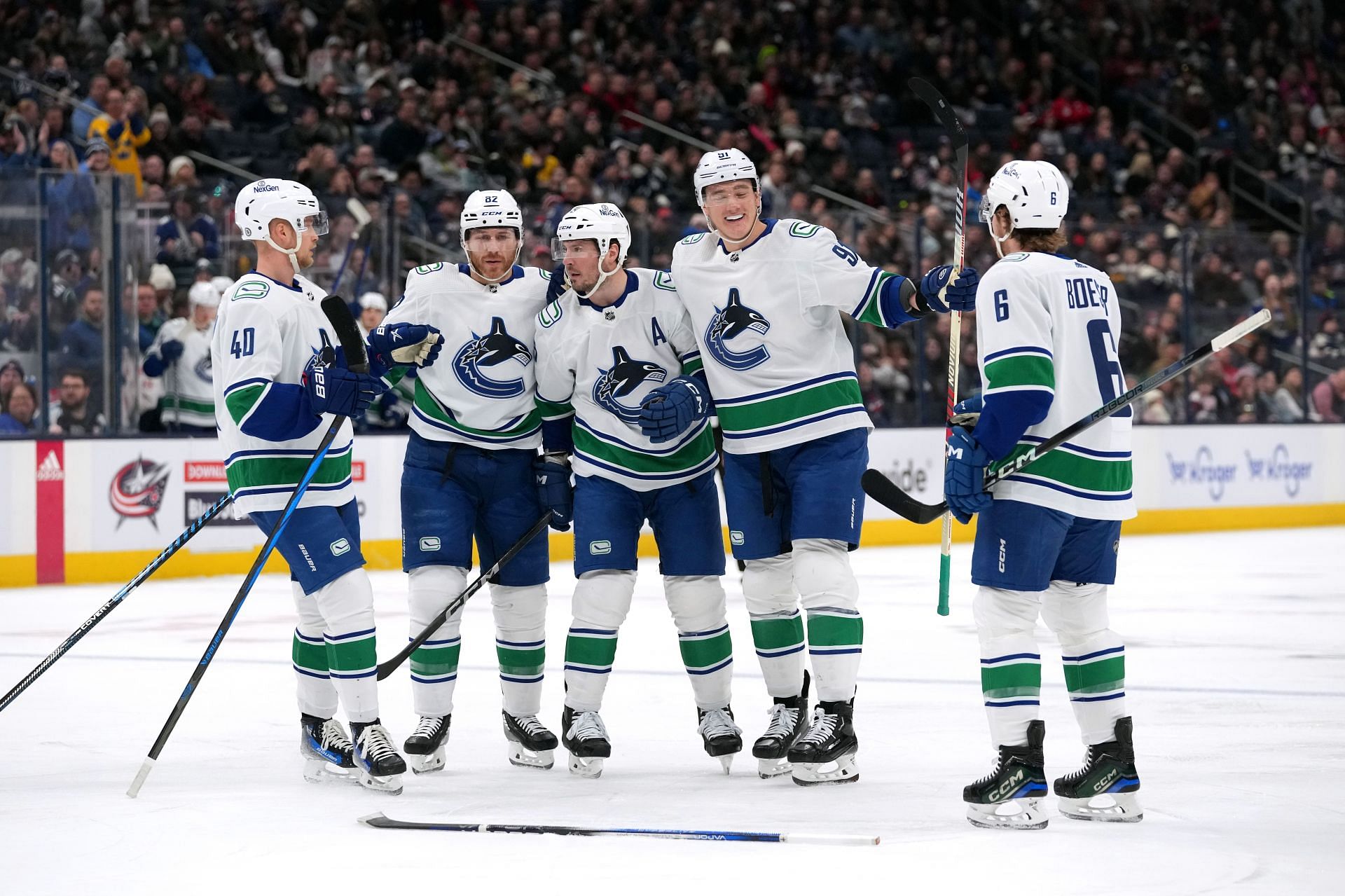 Vancouver Canucks v Columbus Blue Jackets