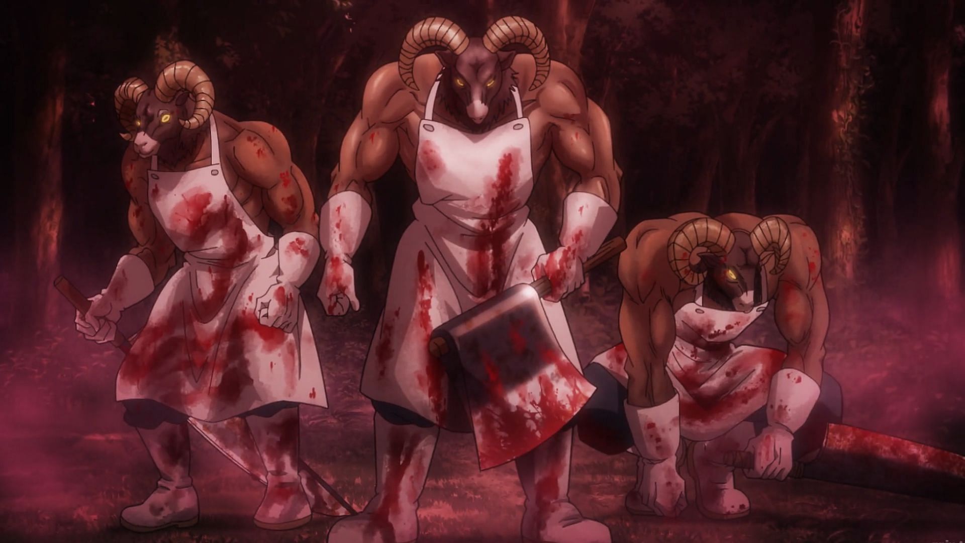 Deadervants as seen in Mashle: Magic and Muscles anime (Image via A-1 Pictures)