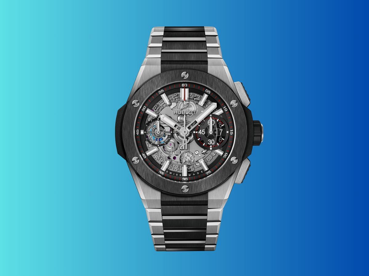 The Integrated Titanium Ceramic watch (Image via Hublot)