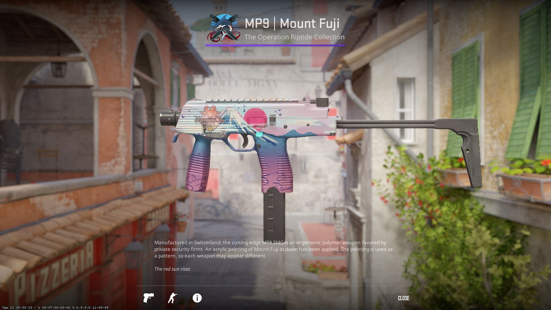 MP9 Mount Fuji (Image via Valve)