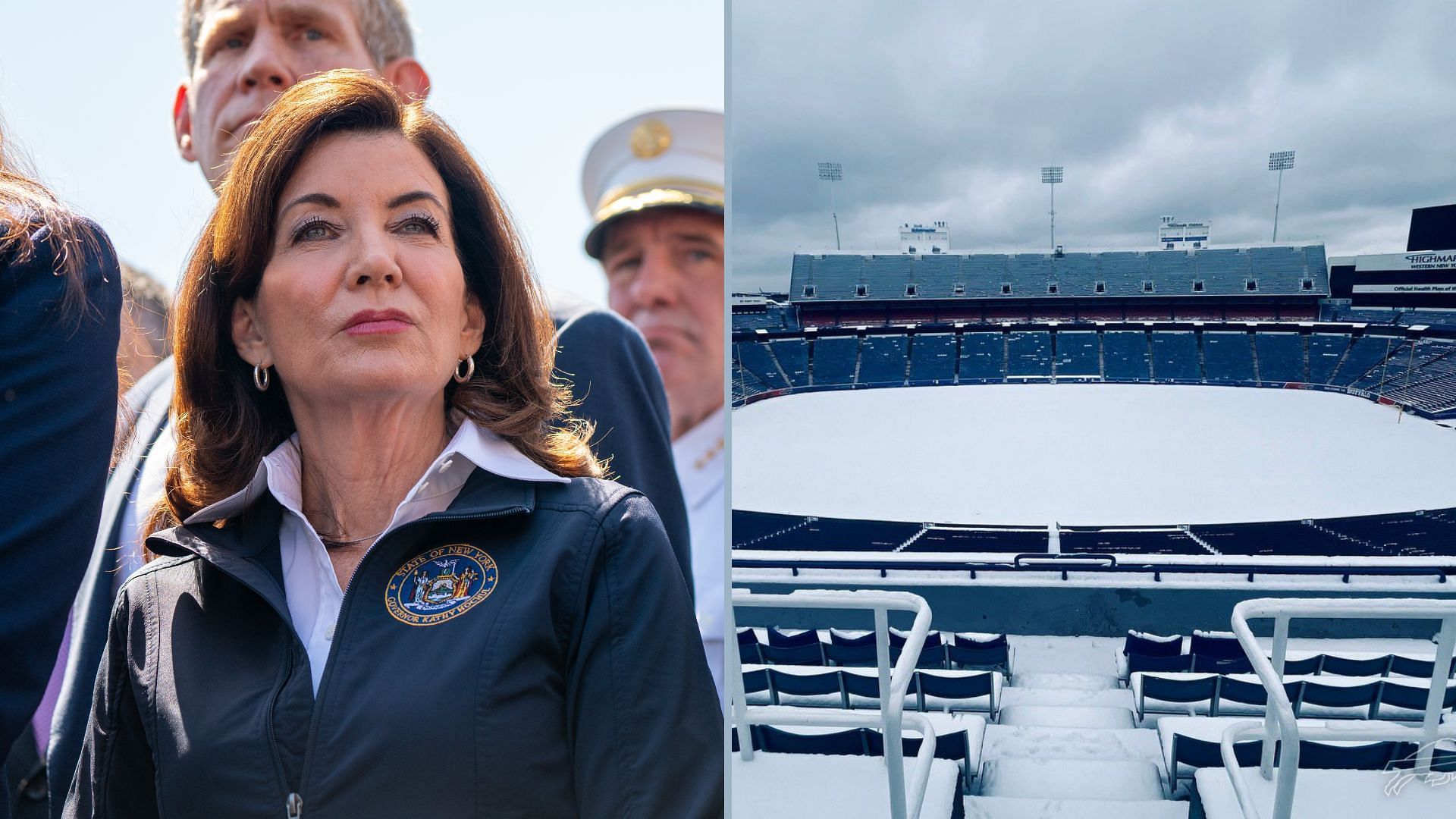 New York Governor Kathy Hochul warns Steelers fans over Bills stadium weather report 